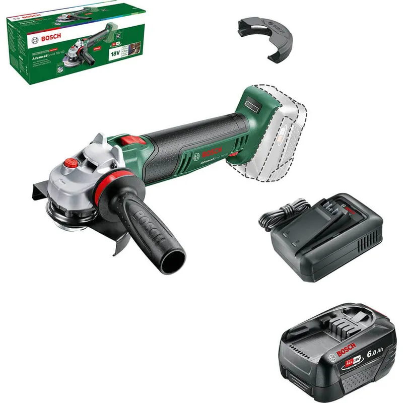 Bosch ADVANCEDGRIND 18V-80 P4A 18v Cordless Angle Grinder 125mm