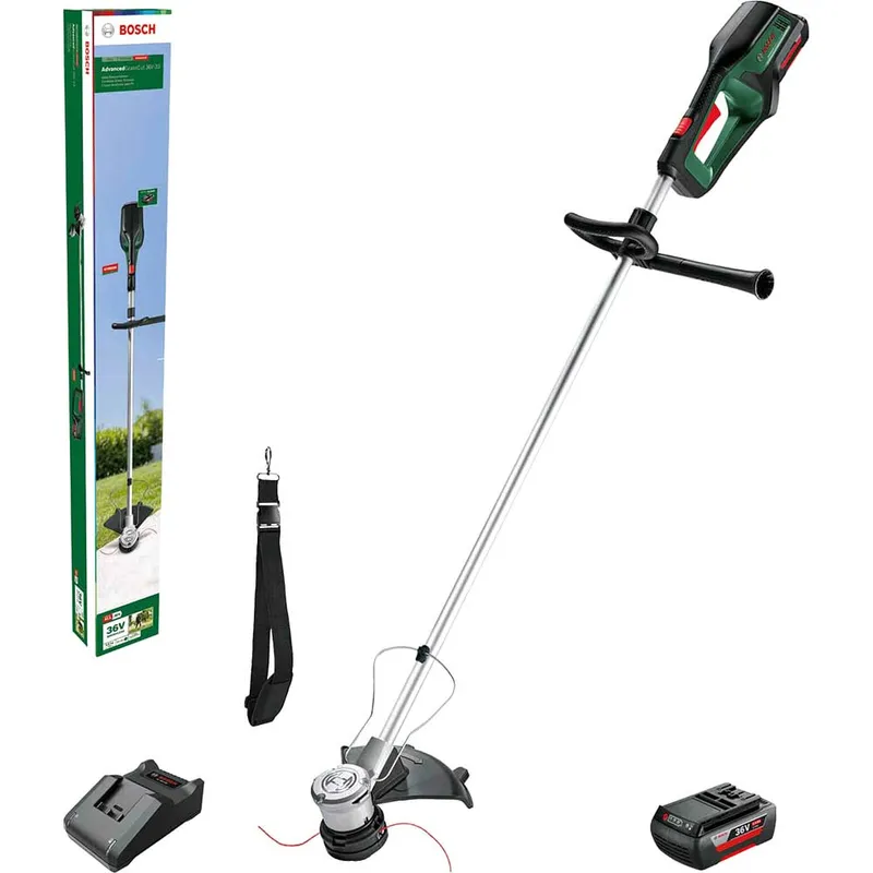 Bosch ADVANCEDGRASSCUT 36V-33 36v Cordless Brushless Grass Trimmer 330mm