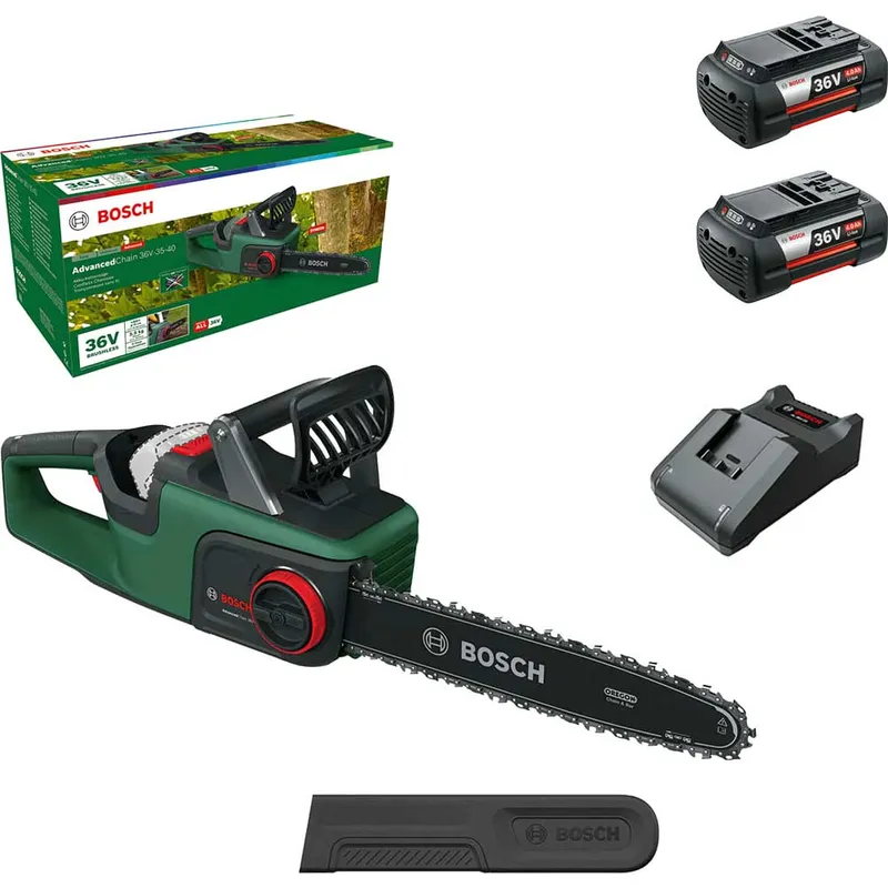Bosch ADVANCEDCHAIN 36V-35-40 36v Cordless Chainsaw 350mm