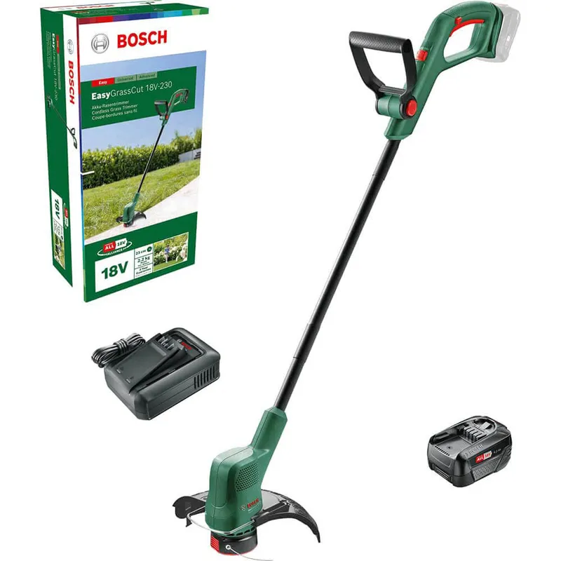 Bosch EASYGRASSCUT 18V-230 P4A 18v Cordless Grass Trimmer and Edger 230mm
