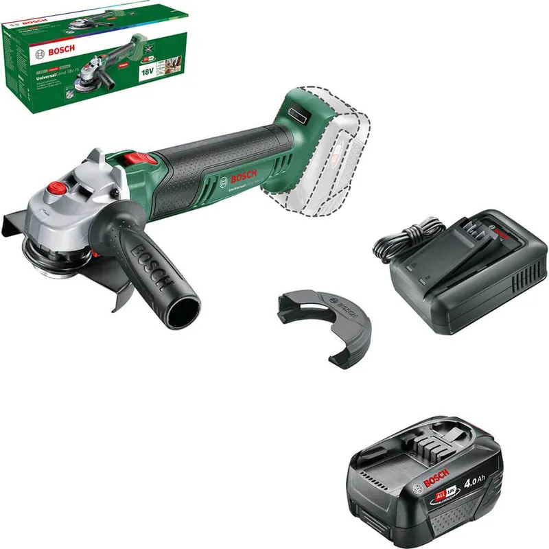 Bosch UNIVERSALGRIND 18V-75 P4A 18v Cordless Angle Grinder 125mm