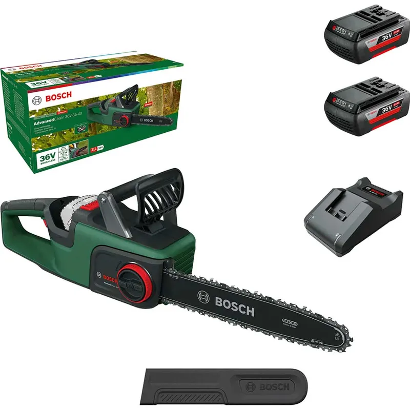 Bosch ADVANCEDCHAIN 36V-35-40 36v Cordless Chainsaw 350mm