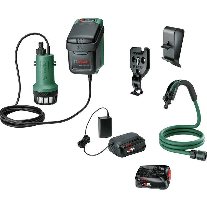 Bosch GARDENPUMP 18-2000 P4A 18v Cordless Submersible Water Pump
