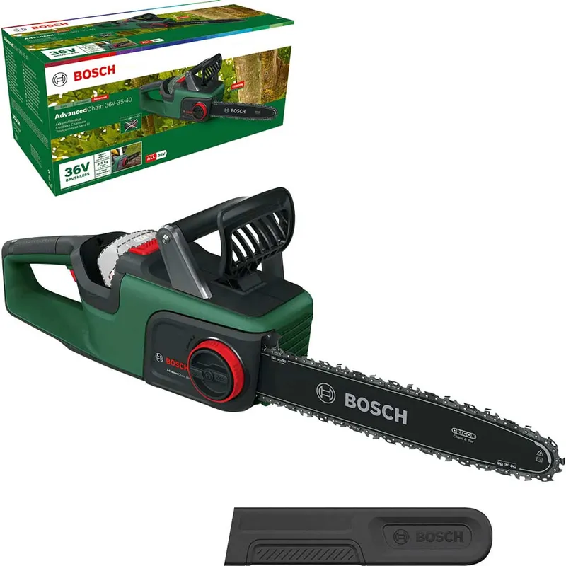 Bosch ADVANCEDCHAIN 36V-35-40 36v Cordless Chainsaw 350mm