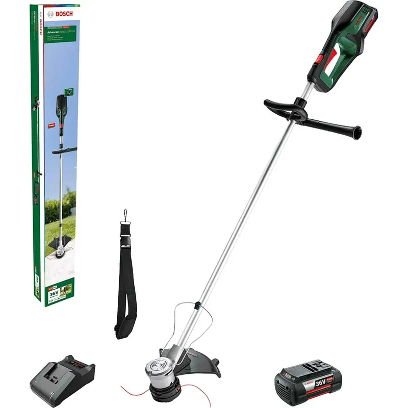 Bosch ADVANCEDGRASSCUT 36V-33 36v Cordless Brushless Grass Trimmer 330mm