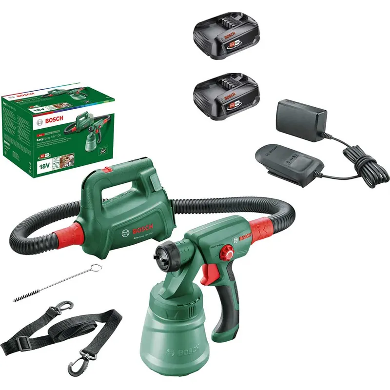Bosch EASYSPRAY 18V-100 P4A 18v Cordless Paint Spray System
