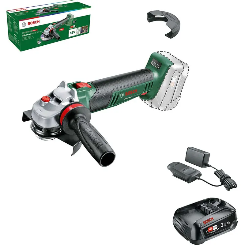 Bosch ADVANCEDGRIND 18V-80 P4A 18v Cordless Angle Grinder 125mm