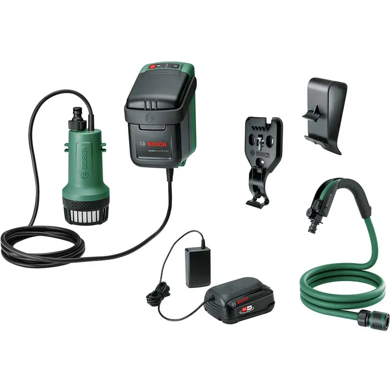 Bosch GARDENPUMP 18-2000 P4A 18v Cordless Submersible Water Pump
