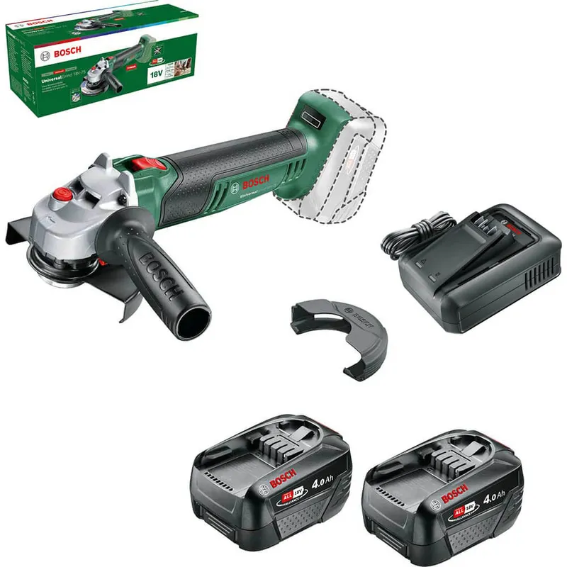 Bosch UNIVERSALGRIND 18V-75 P4A 18v Cordless Angle Grinder 125mm
