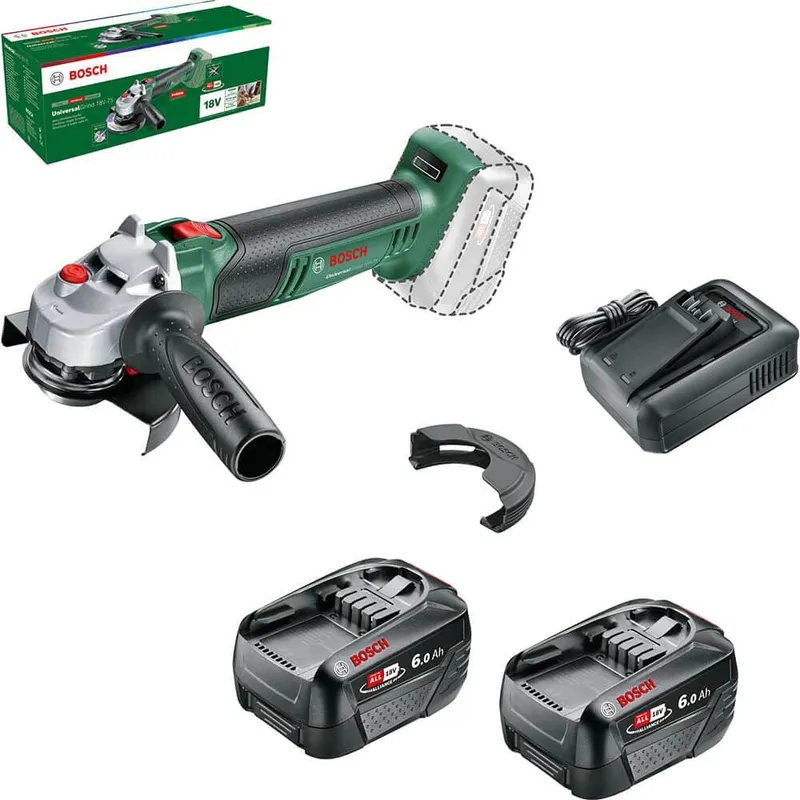 Bosch UNIVERSALGRIND 18V-75 P4A 18v Cordless Angle Grinder 115mm