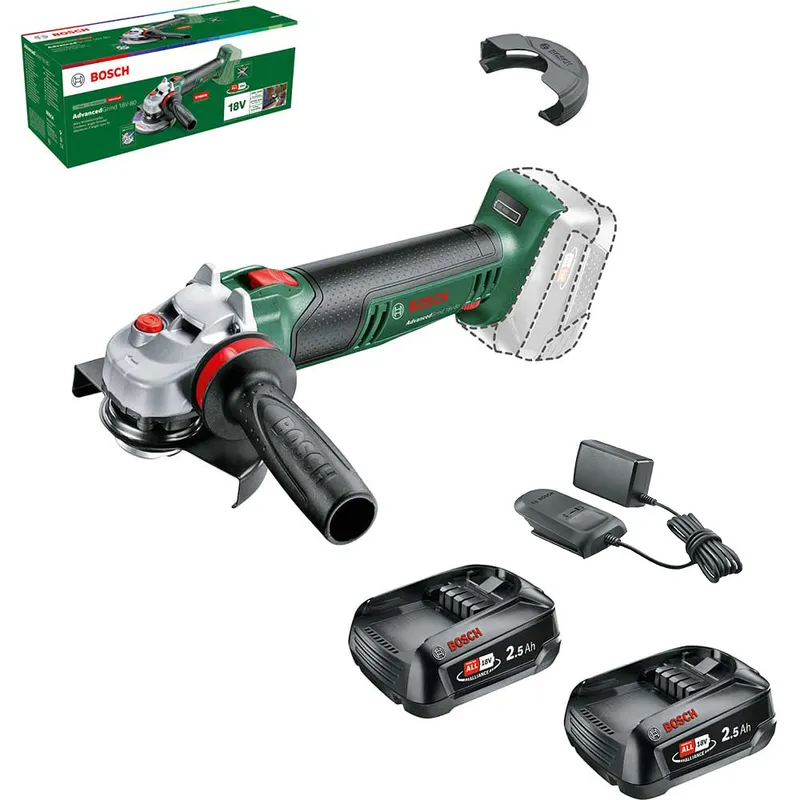 Bosch ADVANCEDGRIND 18V-80 P4A 18v Cordless Angle Grinder 125mm