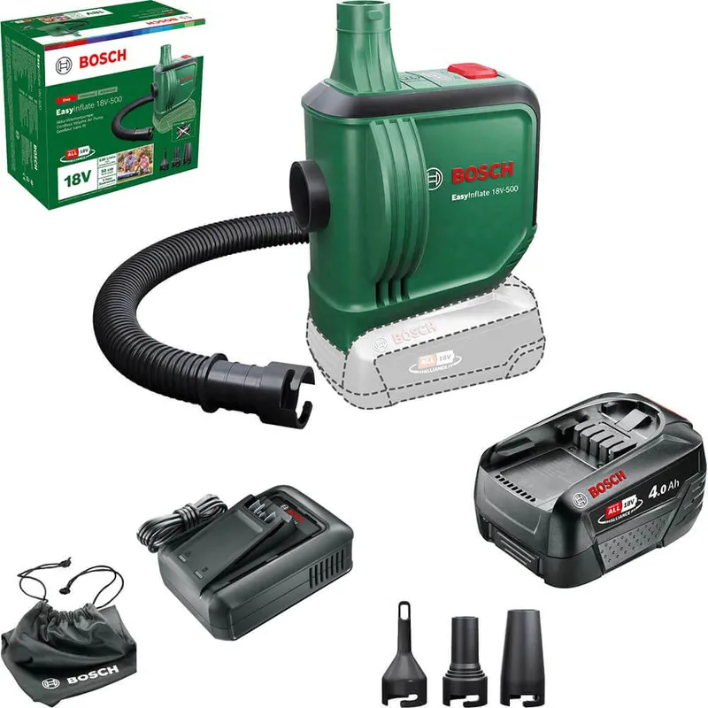 Bosch EASYINFLATE 18V-500 P4A 18v Cordless Air Pump