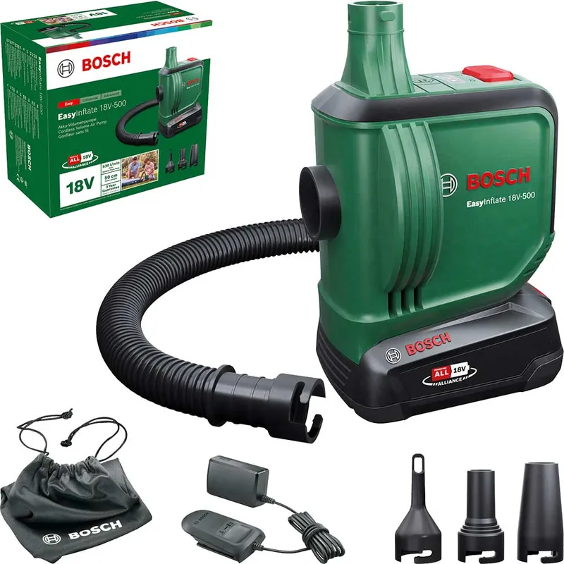 Bosch EASYINFLATE 18V-500 P4A 18v Cordless Air Pump