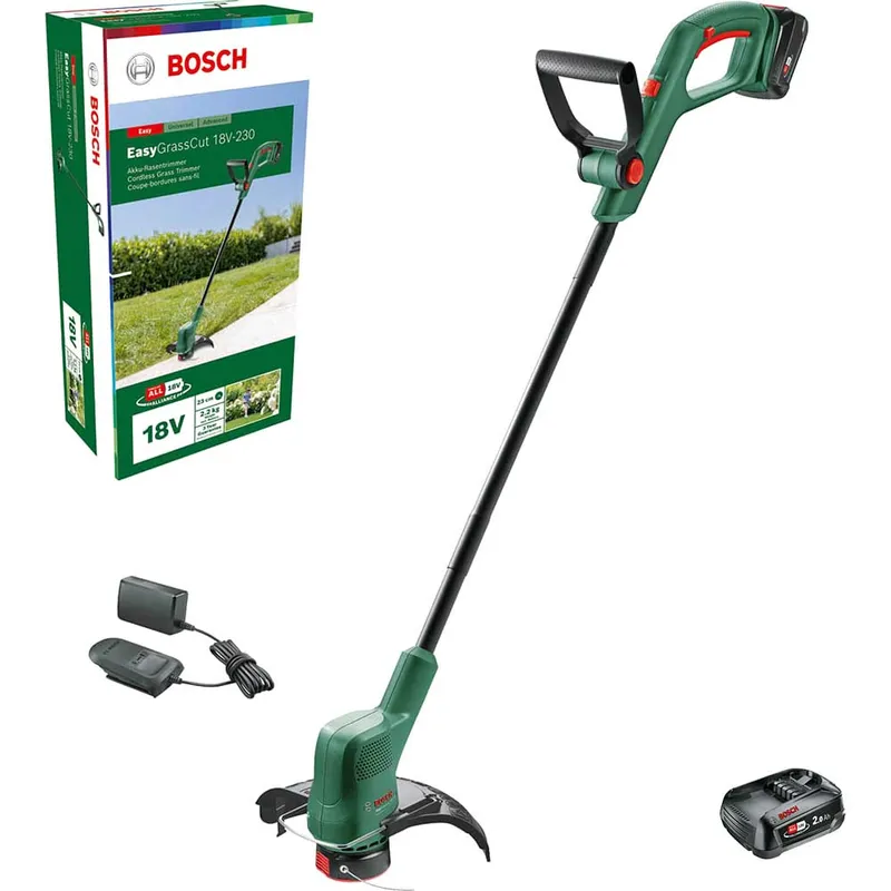 Bosch EASYGRASSCUT 18V-230 P4A 18v Cordless Grass Trimmer and Edger 230mm