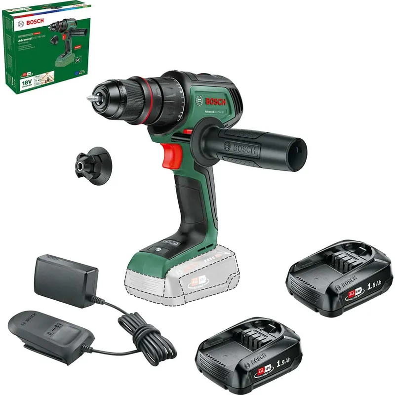 Bosch ADVANCEDDRILL 18V-80 P4A 18v Cordless Drill Driver