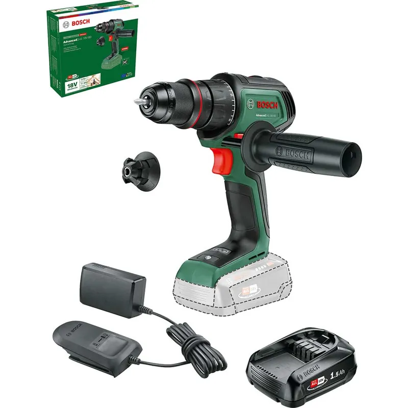 Bosch ADVANCEDDRILL 18V-80 P4A 18v Cordless Drill Driver