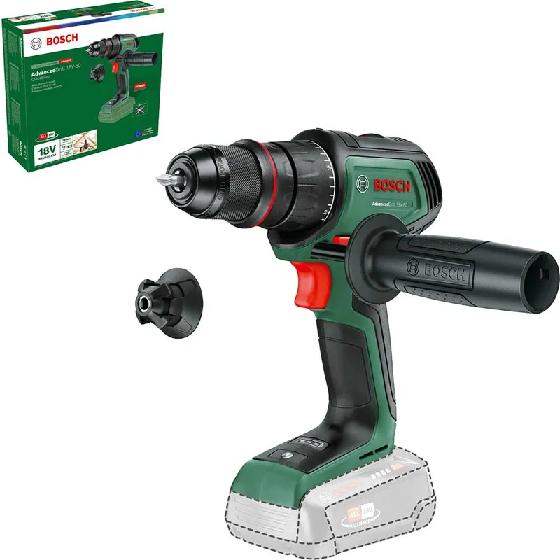 Bosch ADVANCEDDRILL 18V-80 P4A 18v Cordless Drill Driver