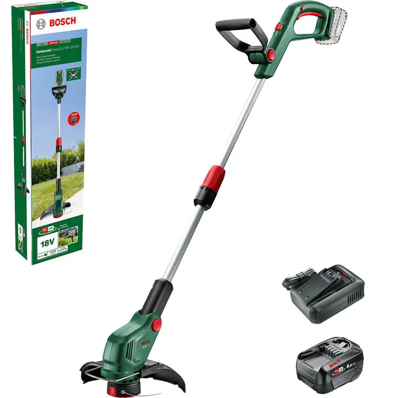 Bosch UNIVERSALGRASSCUT 18V-23-450 P4A 18v Cordless Grass Trimmer 230mm