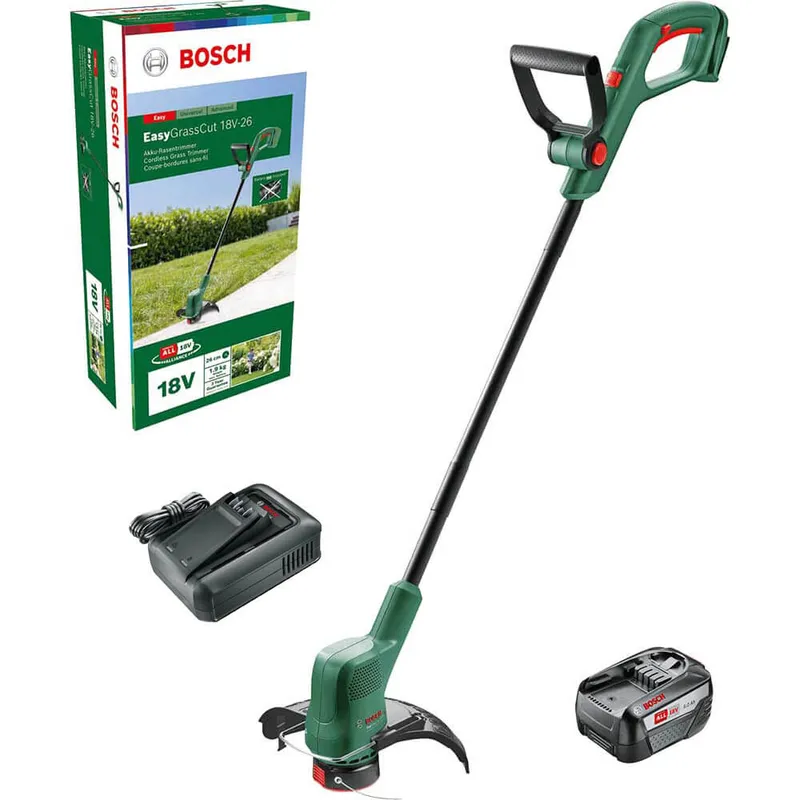 Bosch EASYGRASSCUT 18V-26 P4A 18v Cordless Grass Trimmer and Edger 260mm