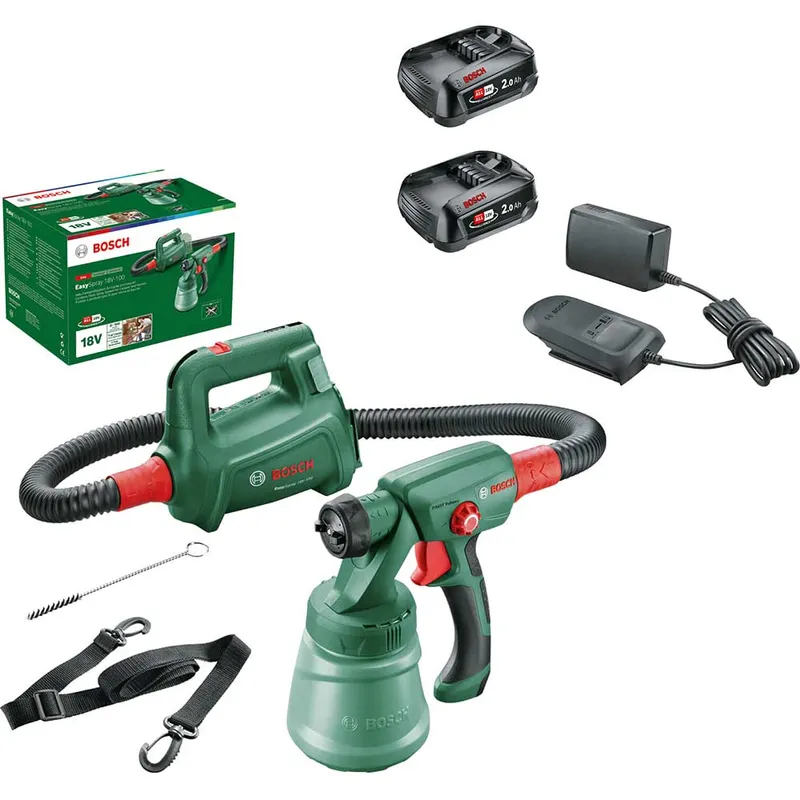 Bosch EASYSPRAY 18V-100 P4A 18v Cordless Paint Spray System