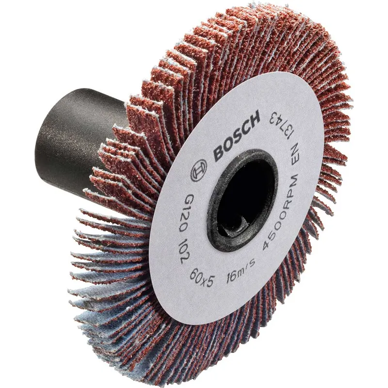 Bosch LR Lamella Abrasive Flap Wheel for PRR 250 ES