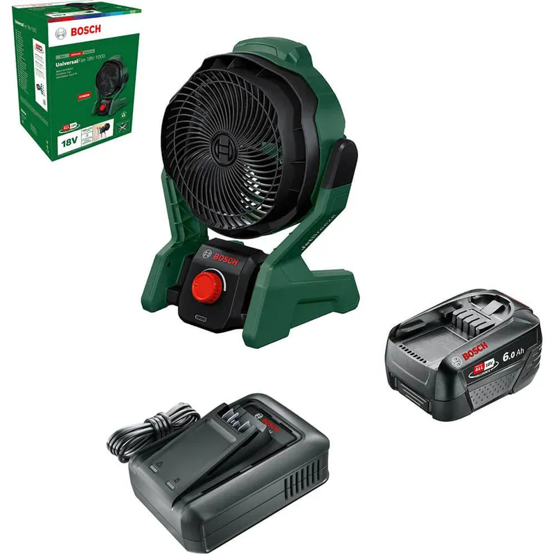 Bosch UNIVERSALFAN 18V-1000 P4A 18v Cordless Portable Fan