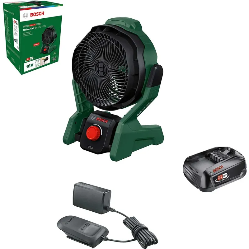 Bosch UNIVERSALFAN 18V-1000 P4A 18v Cordless Portable Fan