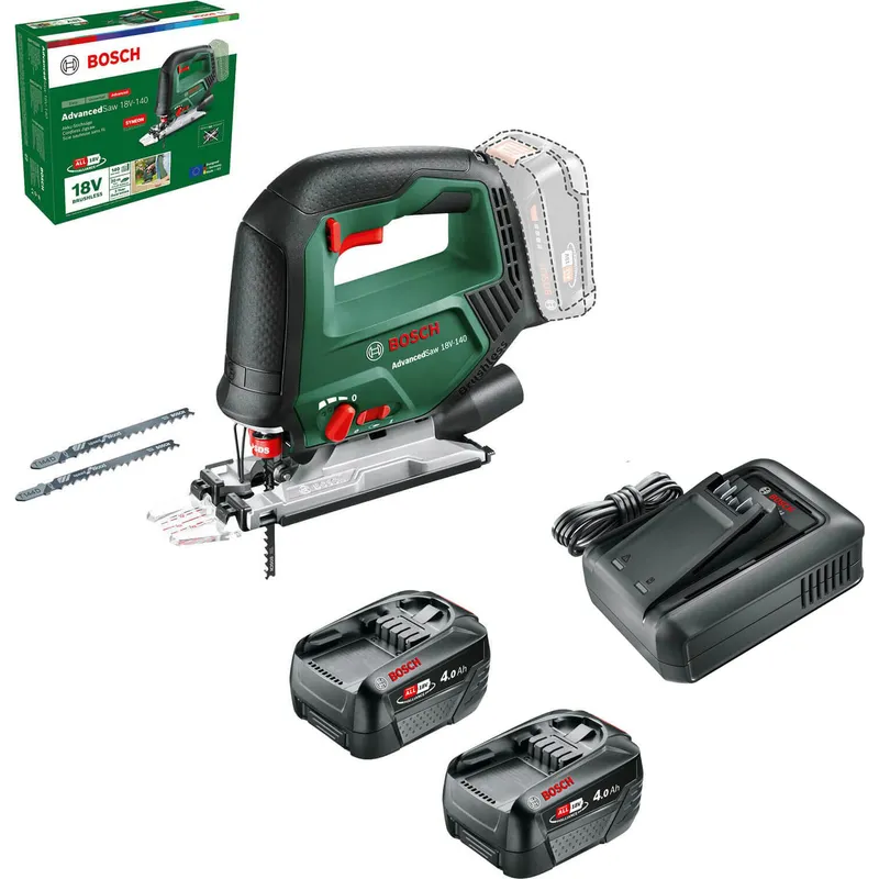 Bosch ADVANCEDSAW 18V-140 P4A 18v Cordless Jigsaw