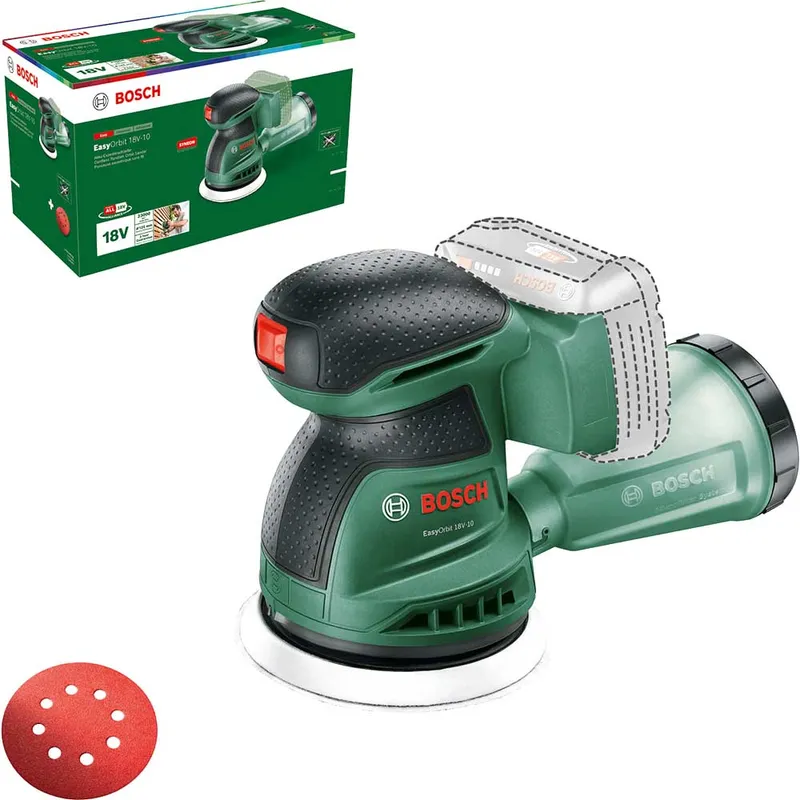 Bosch EASYORBIT 18V-10 P4A 18v Cordless Disc Sander 125mm