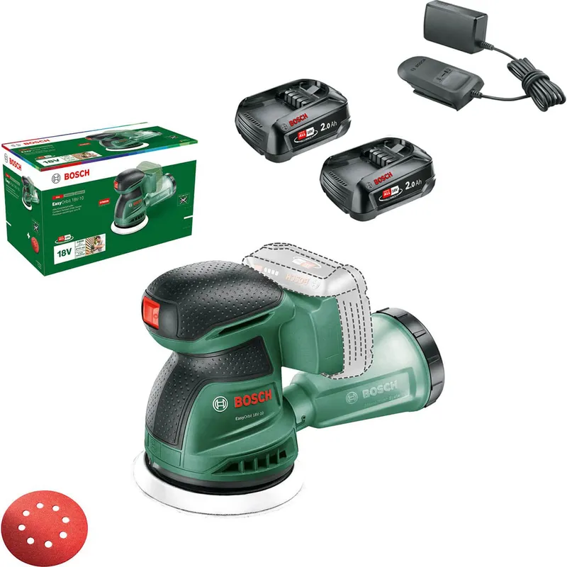Bosch EASYORBIT 18V-10 P4A 18v Cordless Disc Sander 125mm