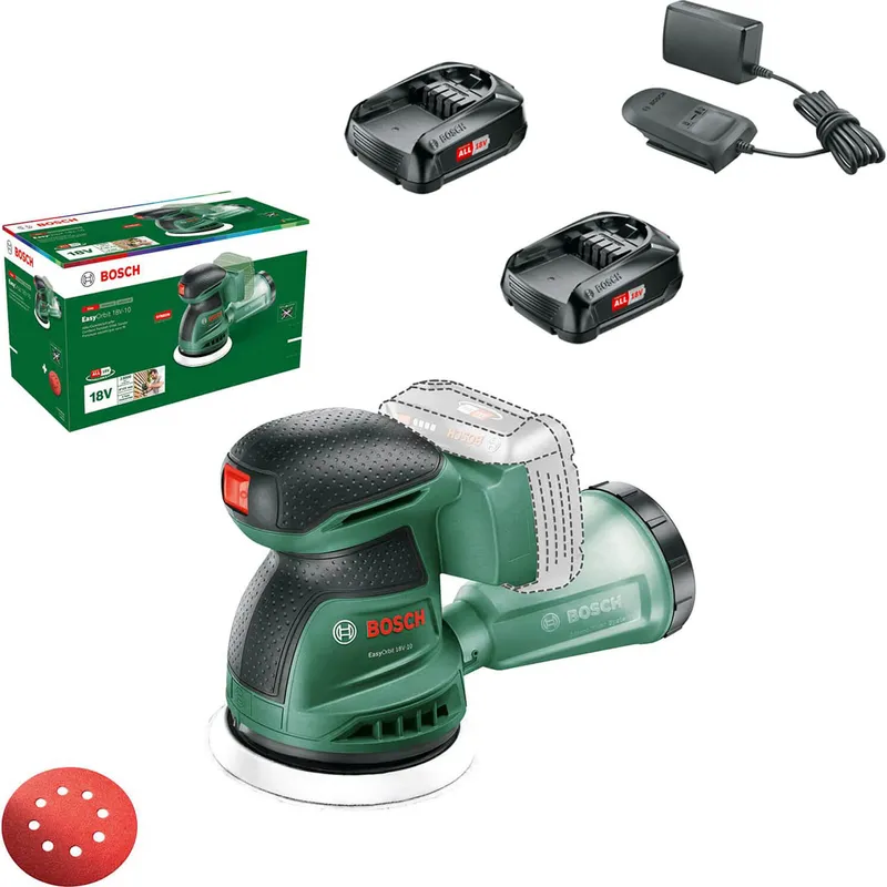 Bosch EASYORBIT 18V-10 P4A 18v Cordless Disc Sander 125mm