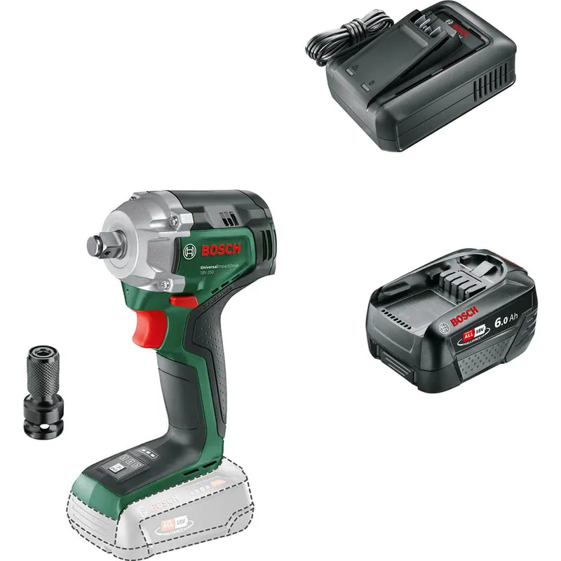 Bosch UNIVERSALIMPACTDRIVE 18V-350 P4A 18v Cordless Impact Wrench