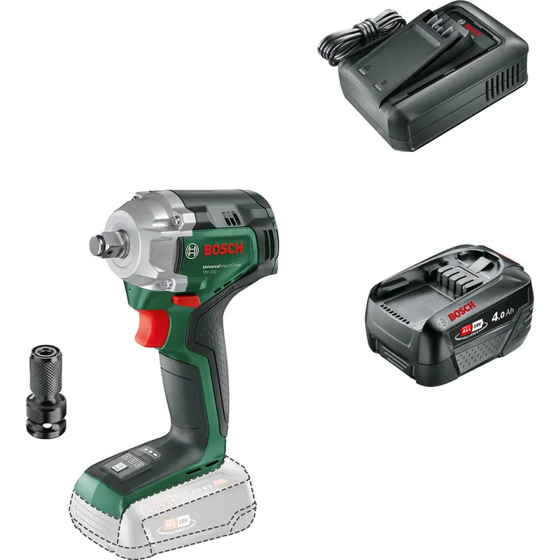 Bosch UNIVERSALIMPACTDRIVE 18V-350 P4A 18v Cordless Impact Wrench