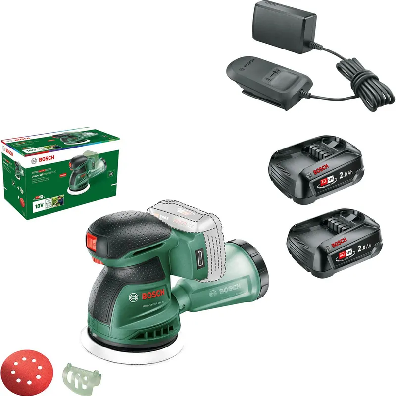 Bosch UNIVERSALORBIT 18V-20 P4A 18v Cordless Disc Sander 125mm