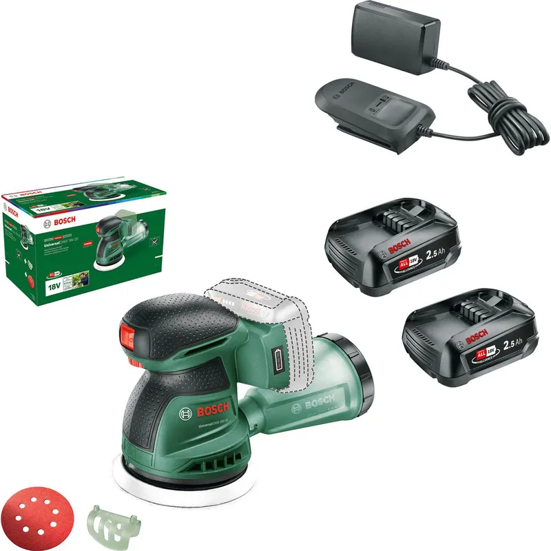 Bosch UNIVERSALORBIT 18V-20 P4A 18v Cordless Disc Sander 125mm