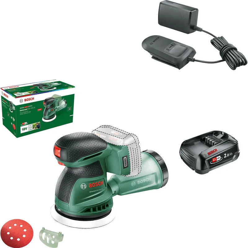 Bosch UNIVERSALORBIT 18V-20 P4A 18v Cordless Disc Sander 125mm