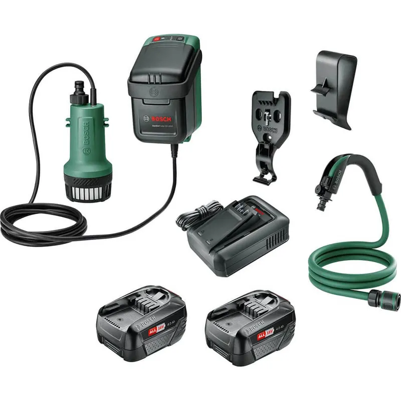 Bosch GARDENPUMP 18-2000 P4A 18v Cordless Submersible Water Pump