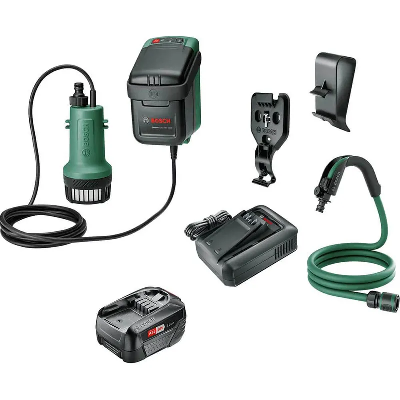 Bosch GARDENPUMP 18-2000 P4A 18v Cordless Submersible Water Pump