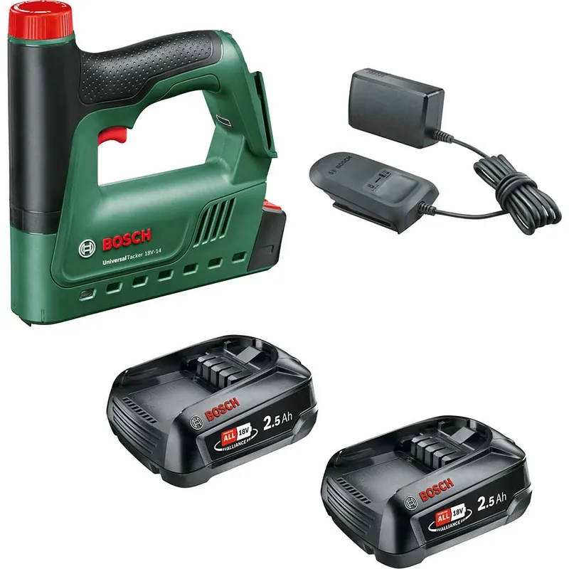 Bosch UNIVERSAL TACKER 18V-14 P4A 18v Cordless Nail Tacker and Stapler