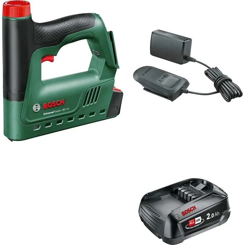 Bosch UNIVERSAL TACKER 18V-14 P4A 18v Cordless Nail Tacker and Stapler