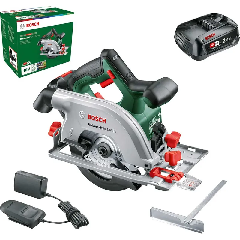 Bosch UNIVERSALCIRC 18V-53 P4A 18v Cordless Circular Saw 160mm