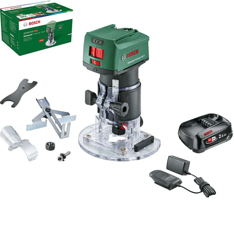 Bosch ADVANCEDTRIMROUTER 18V-8 P4A 18v Cordless Trim Router