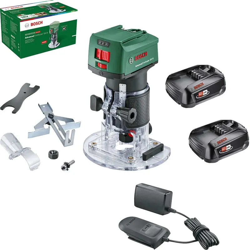 Bosch ADVANCEDTRIMROUTER 18V-8 P4A 18v Cordless Trim Router