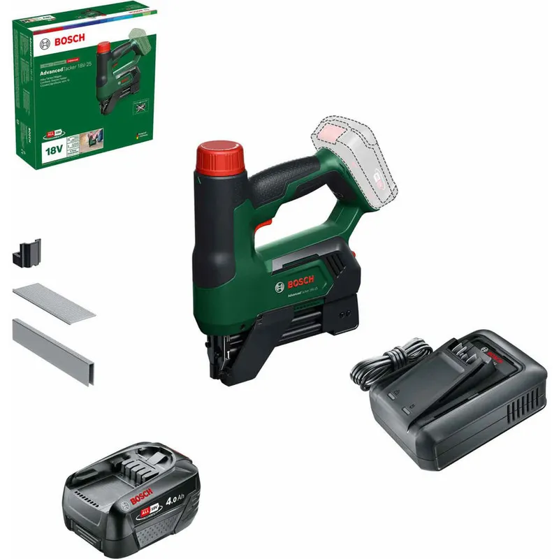 Bosch ADVANCEDTACKER 18V-25 P4A 18v Cordless Nailer and Stapler