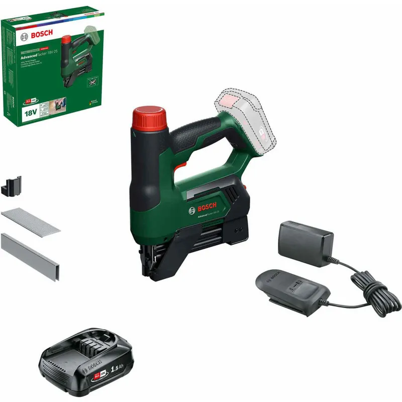 Bosch ADVANCEDTACKER 18V-25 P4A 18v Cordless Nailer and Stapler