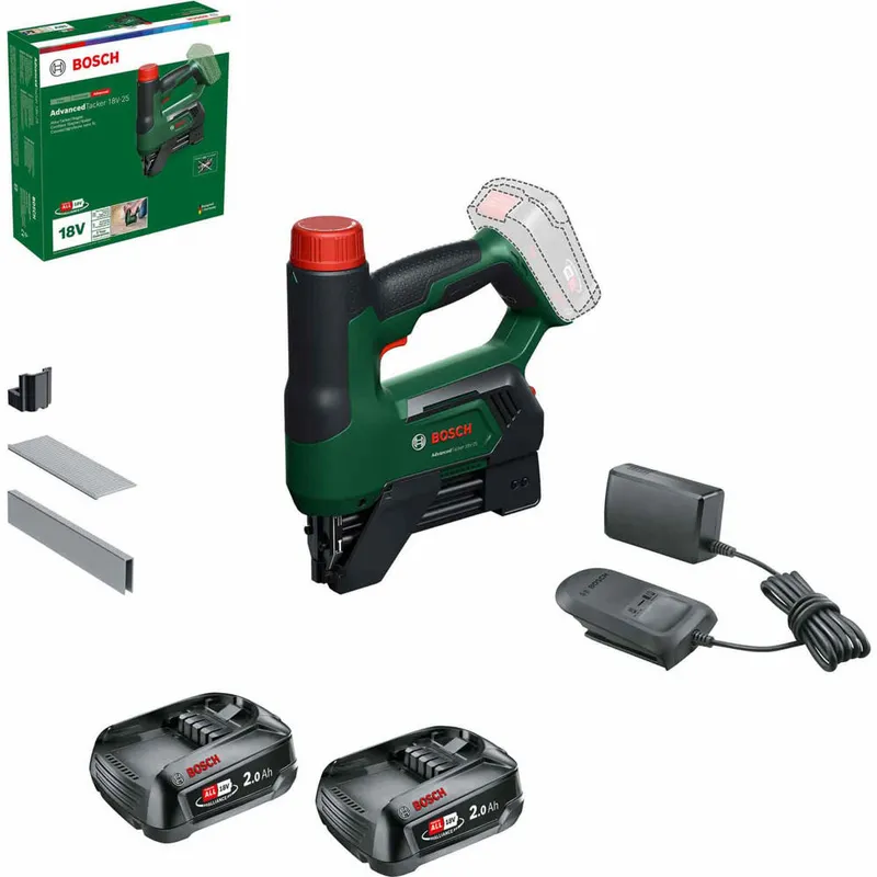 Bosch ADVANCEDTACKER 18V-25 P4A 18v Cordless Nailer and Stapler