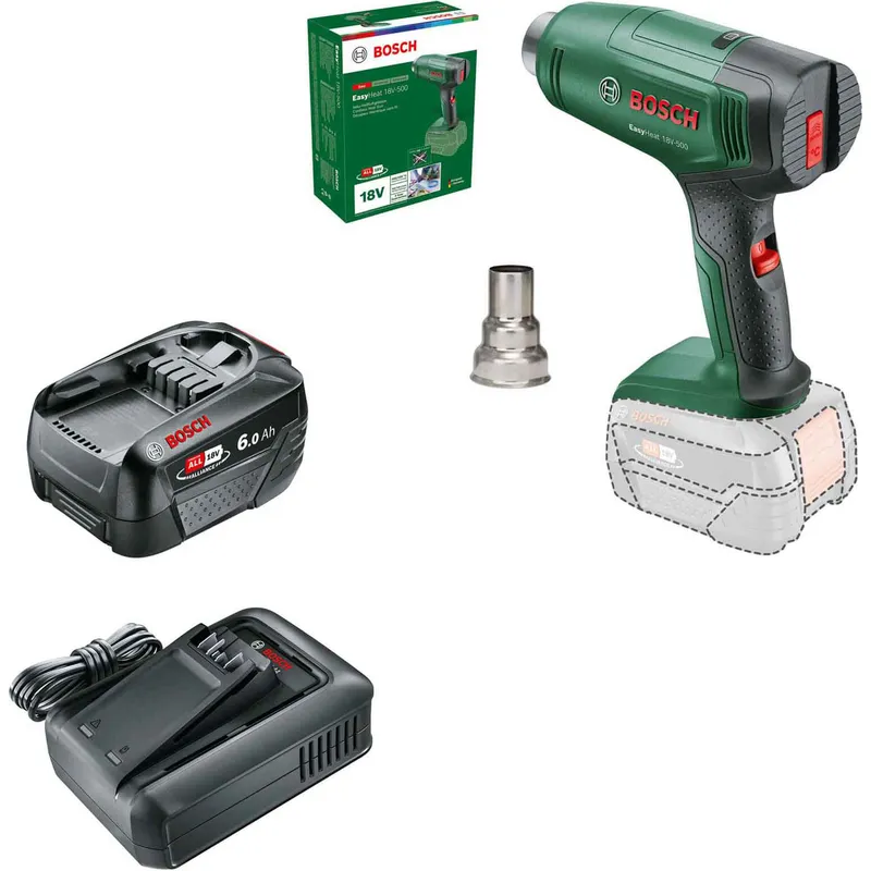 Bosch EASYHEAT 18V-500 18v P4A Cordless Hot Air Heat Gun