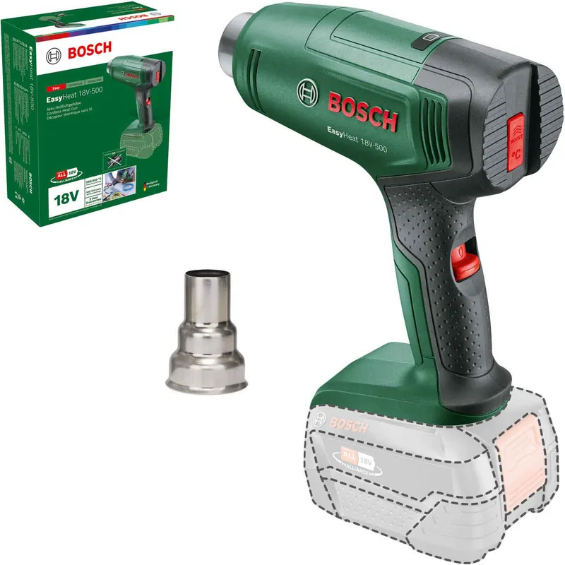 Bosch EASYHEAT 18V-500 18v P4A Cordless Hot Air Heat Gun