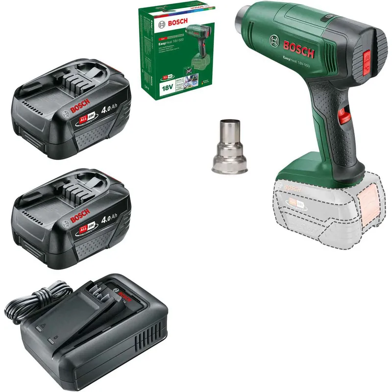 Bosch EASYHEAT 18V-500 18v P4A Cordless Hot Air Heat Gun