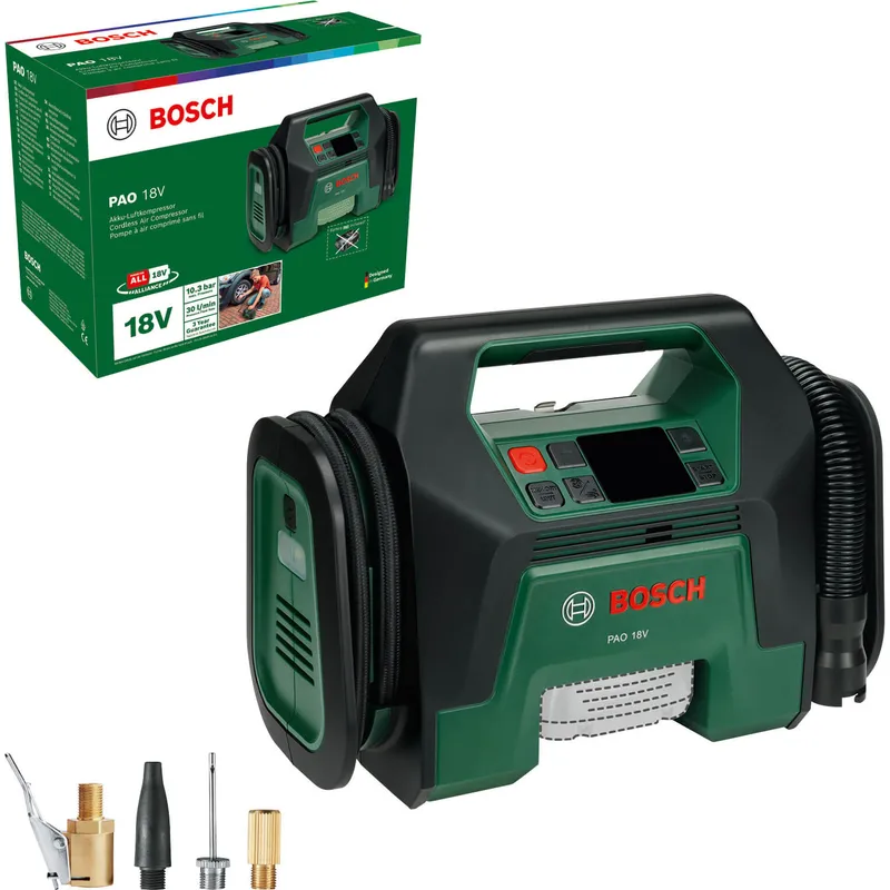 Bosch PAO 18V P4A Cordless Air Compressor Pump